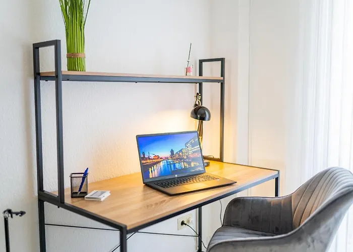 Golden Design Apartment, Zentral, Familie Und Business, 1000 Mbit Appartamento Duisburgo